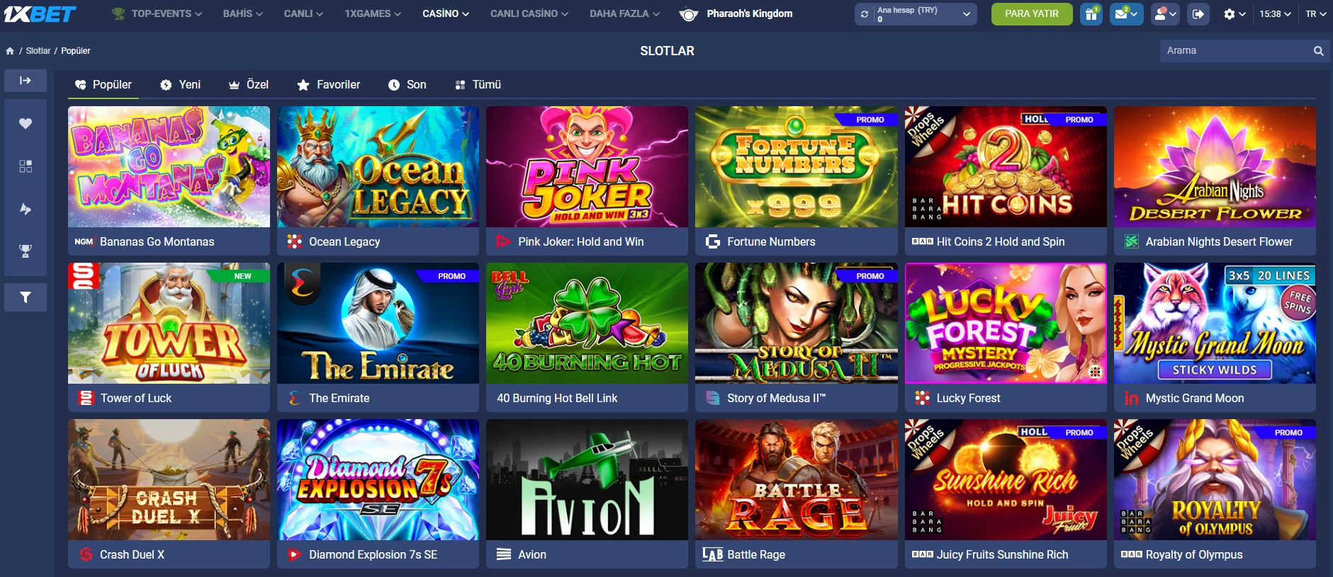 Oyunlar ve casino – 1xBet’te sınır tanımayan eğlence Oyunlar ve casino – 1xBet’te sınır tanımayan eğlence